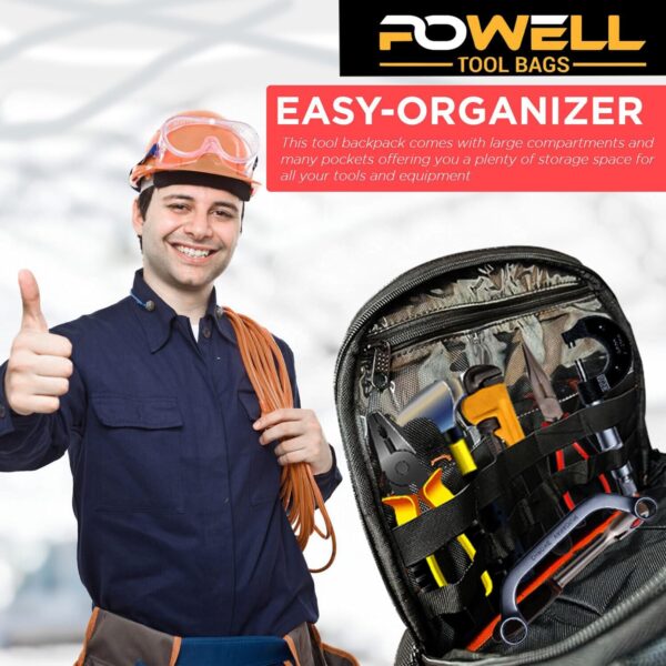 Powell Heavy Duty Tool Backpack