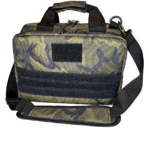 Camo Tactical Case Bag with Lockable Zipper