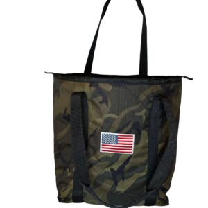 4 Bottle Padded Travel Tote with Backpack Straps