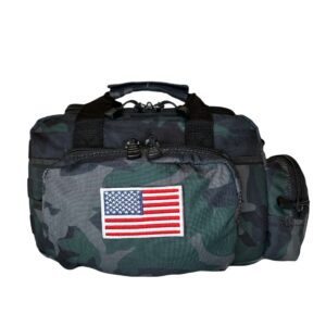 Camo Handgun Bag with Lockable Zipper