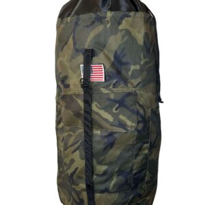 Camo Duffel/Laundry Bag Backpack